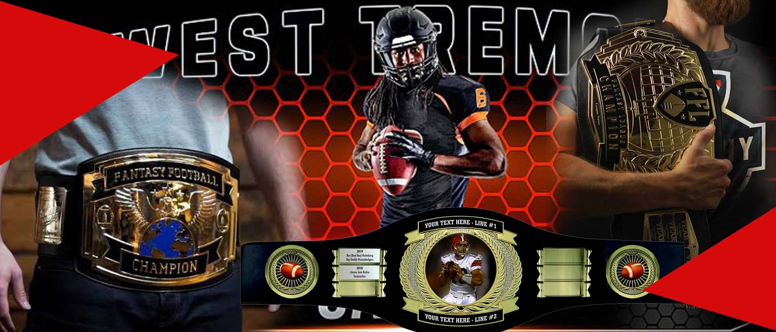 Fantasy Football Belts